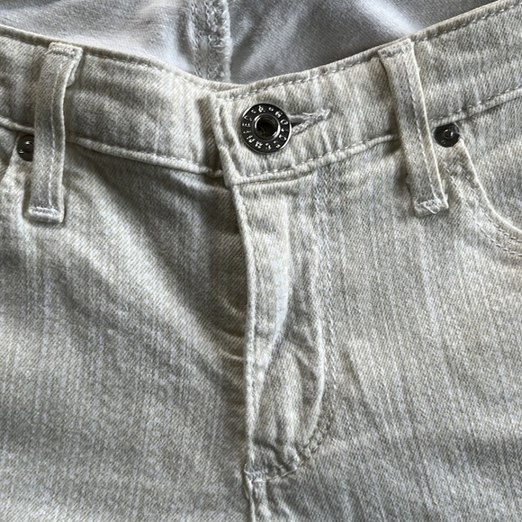 Ag Adriano Goldschmied Absolute Leggings Extreme Skinny Jeans Cream Beige 27R - Picture 9 of 13